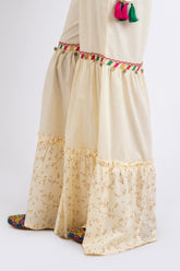 1 Piece Cambric Gharara (CZ3248)